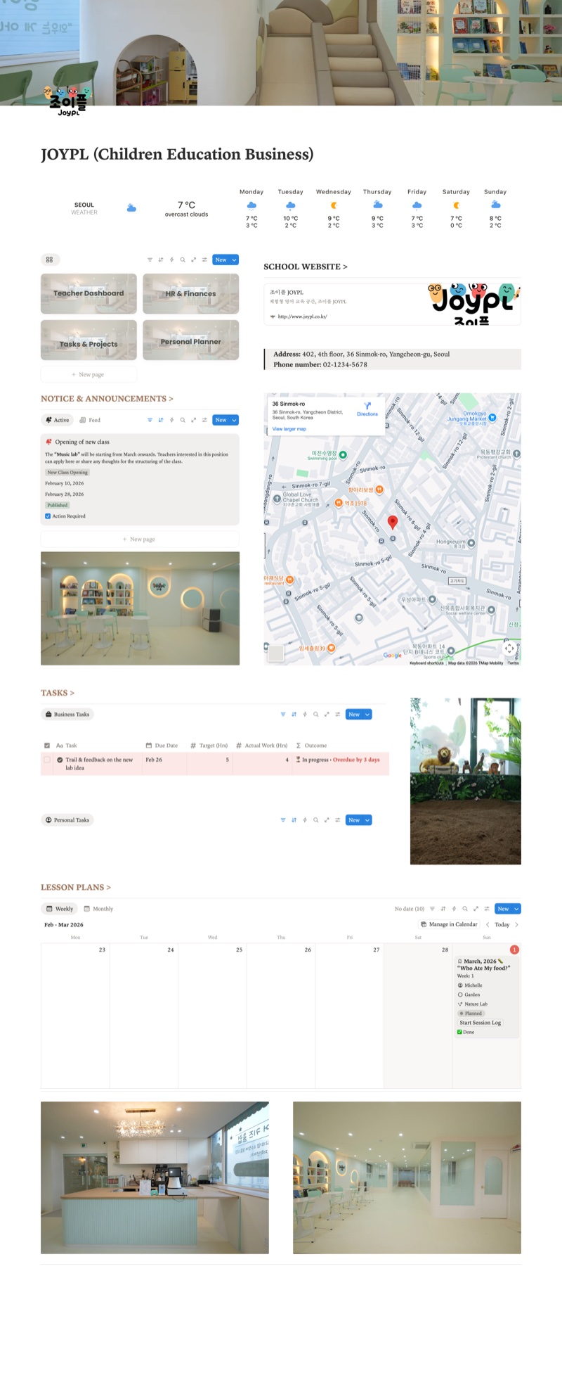 JOYPL Education template